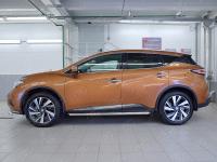 Пороги труба d63 (вариант 2) NISSAN MURANO 2016