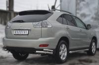 Пороги труба d63 Lexus RX300/330/350 2003-2008