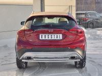 Защита заднего бампера d42 дуга-d42 дуга INFINITI QX30 2016