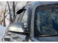 Дефлекторы боковых окон Infiniti (Инфинити) FX35/FX45 (2003-2008) 4дв. (темн.)