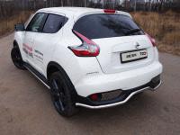 Защита задняя 42,4 мм для Nissan Juke 2014- (2WD)