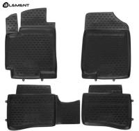 Автомобильные коврики element в салон HYUNDAI Solaris 2010-2014 хэтчбек 4 шт. (полиуретан)
