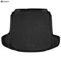 Автомобильные коврики element в багажник для VOLKSWAGEN Polo 2020-, без органайзера, лифтбек, 1шт. (полиуретан)