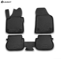 Автомобильные коврики element в салон VW Caddy 2007-2014 5 дверей 4 шт. (полиуретан)