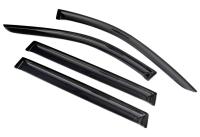 Дефлекторы боковых окон Lada Largus Wg (2012-) (4 части) (темн.)