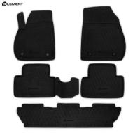 Автомобильные коврики element в салон OPEL Zafira 2012- 7 мест 5 шт. (полиуретан)