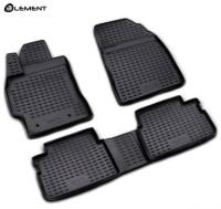 Автомобильные коврики element в салон TOYOTA Auris 2007-2013 4 шт. (полиуретан)