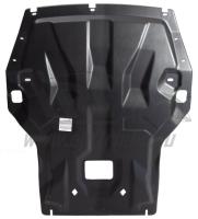 Композитная защита картера и КПП (2 части) BMW X1 (E84) (4WD) (2010 по наст.)