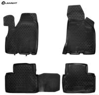 Автомобильные коврики element в салон LADA Priora 2010- 4 шт. (полиуретан)