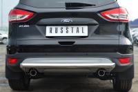 Защита заднего бампера d63 (дуга) FORD KUGA 2012-2015