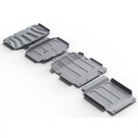 Защита радиатора, картера, КПП и РК Rival для Mercedes-Benz X-Class 4WD 2018-н.в., алюминий 6 мм, с крепежом, K333.3943.1.6