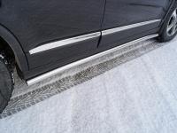 Пороги труба 60,3 мм для Haval H6 2015-