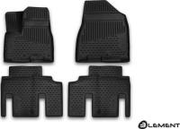 Автомобильные коврики element 3D в салон для KIA Carnival 2015-2020 VAN 4 шт. (полиуретан)