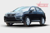 Защита переднего бампера труба d60,Lexus RX 270/350/450h 2012-