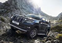 Защита переднего бампера d76 Toyota Land Cruiser 150 Prado 2017-