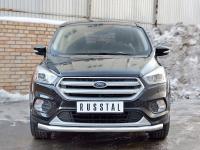 Защита переднего бампера d63 секции FORD KUGA 2016-
