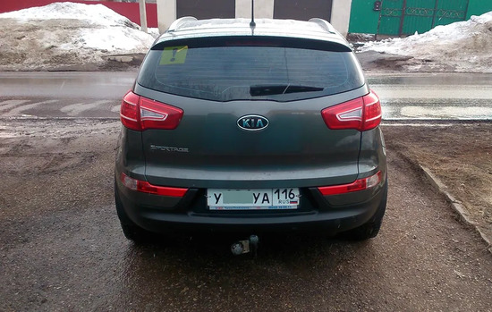 фото Фаркоп АвтоСила для KIA Sportage (2010-2015)
