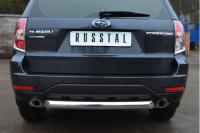 Защита заднего бампера d76 (дуга) SUBARU Forester 2008-2012