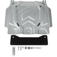 Защита картера Rival для Mitsubishi Pajero Sport 2016-н.в., алюминий 4 мм, с крепежом, 333.4041.2