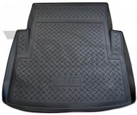 Автомобильный коврик багажника Норпласт для BMW 3 серия Седан (2005-2011), полиуретановый