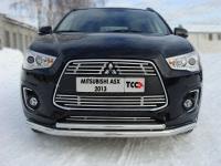 Решётка радиатора нижняя 12 мм для Mitsubishi ASX 2013-2017