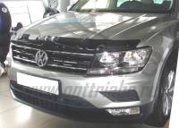 Дефлекторы боковых окон Volkswagen Tiguan (2017-) (4шт.) (темн)