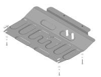 Защита стальная Мотодор Mazda 3  2013-2018