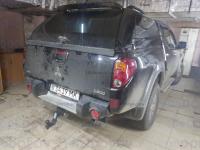 Фаркоп AvtoS для MITSUBISHI L-200 (в т.ч. удлин. кузов)  2006-2014 "под квадрат"