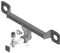 Фаркоп Мотодор для Geely Atlas II (2023-), "быстросъемный под квадрат"