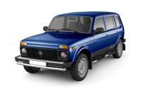 Защита порогов с накладками d 76мм LADA 4x4 (2131)