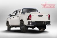 Защита задняя уголки d76,Toyota HiLux 2015-