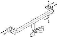 Фаркоп AvtoS для HYUNDAI Elantra (Тагаз) (2002-2006)