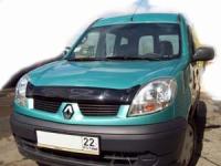 Дефлектор капота Renault Kangoo (2006-) (темн.)
