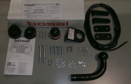 Фаркоп Bosal - Oris - Weso для Ford Fusion хэтчбек I (2002-2012)