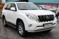 Защита переднего бампера труба d60 Toyota LC 150 2013-