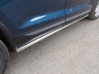 Пороги труба 60,3 мм для Skoda Kodiaq 2017-