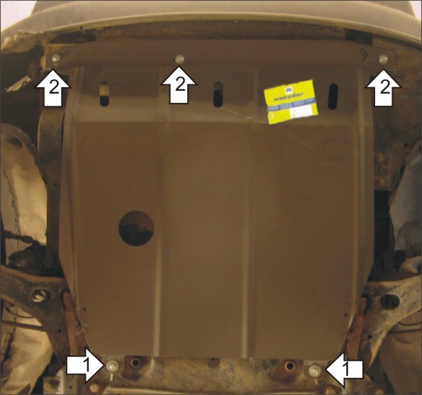 Фото Защита Motodor для картера и КПП Ford Connect (2002 по наст.)