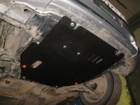 Защита Альфеко для картера двигателя и кпп Honda Jazz II (2002-2008) / Fit (2002-2008)