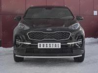 Защита переднего бампера d42 секция KIA SPORTAGE 2018-