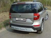 Защита задняя 60,3 мм для Skoda Yeti 2014-