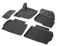 Автомобильные коврики Rival для Ford Mondeo 2015-н.в., полиуретан, с крепежом, с перемычкой, 5 шт., 11802001