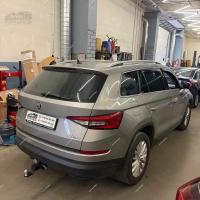 Фаркоп AvtoS (Россия) «быстросъемный под квадрат» для Skoda Kodiaq I (2016-2025)