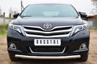 Защита переднего бампера d63 (секции) TOYOTA Venza 2013