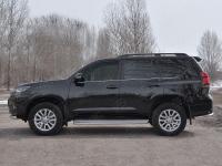 Защита порогов d42 TOYOTA LC PRADO 150 2017-