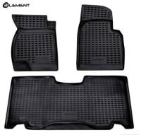Автомобильные коврики element в салон УАЗ Patriot 3163-10/20 ClassicComfort (2005-2014) 3 шт. (полиуретан)