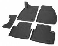 Автомобильные коврики Rival для Opel Insignia седан, универсал 2008-н.в., полиуретан, с крепежом, с перемычкой, 5 шт., 14204001