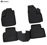 Автомобильные коврики element в салон FIAT Doblo Panorama 2001- 4 шт. (полиуретан)