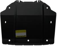 Защита Motodor для радиатора BMW 7 (E65) (АКПП) (2001-2008)