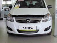 Дефлектор капота Opel Zafira B(2006-2012) (темный)