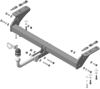 Фаркоп Мотодор Exeed TXL I (2019-2024) "только до и 1 рестайлинг"